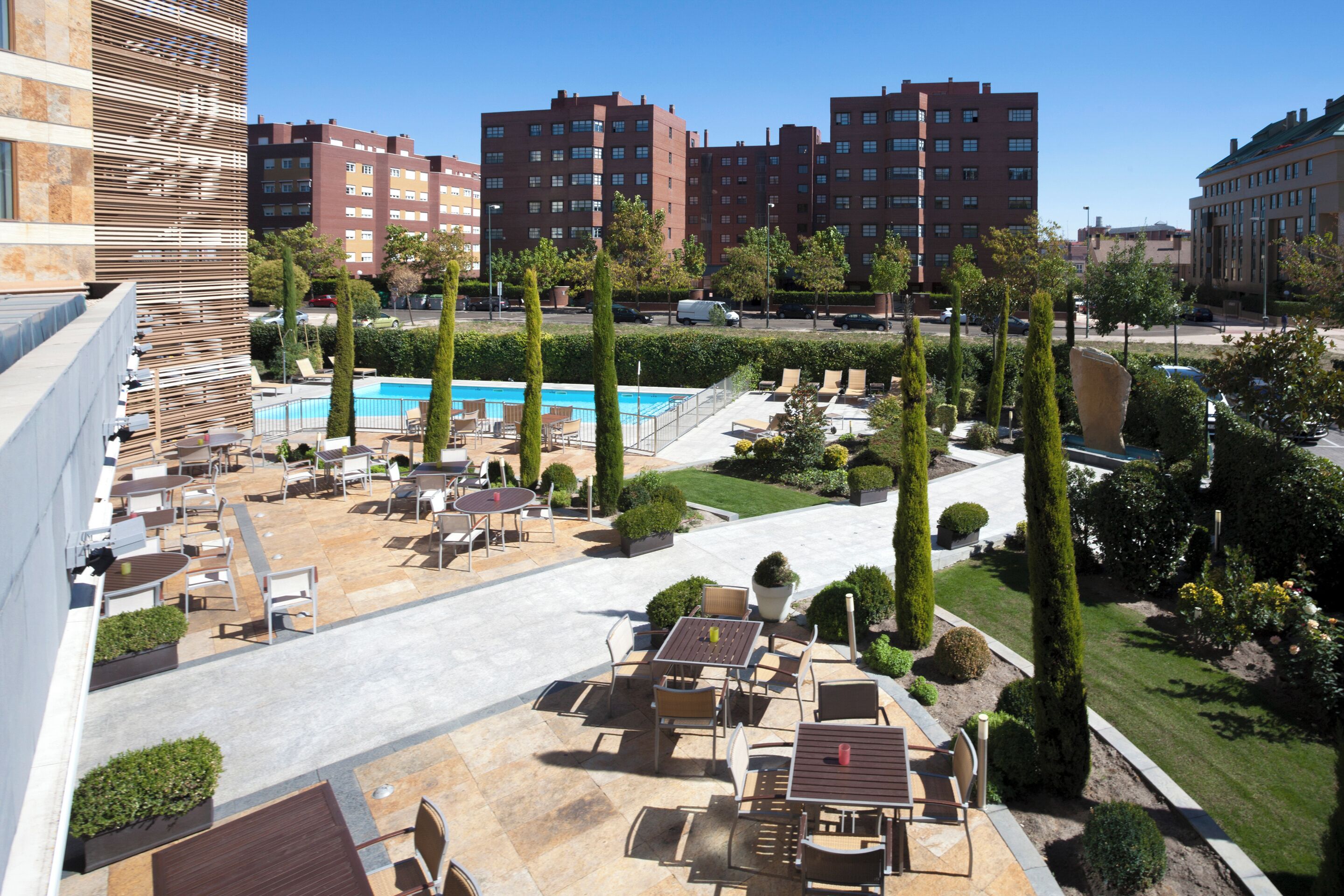 Seasonal outdoor pool