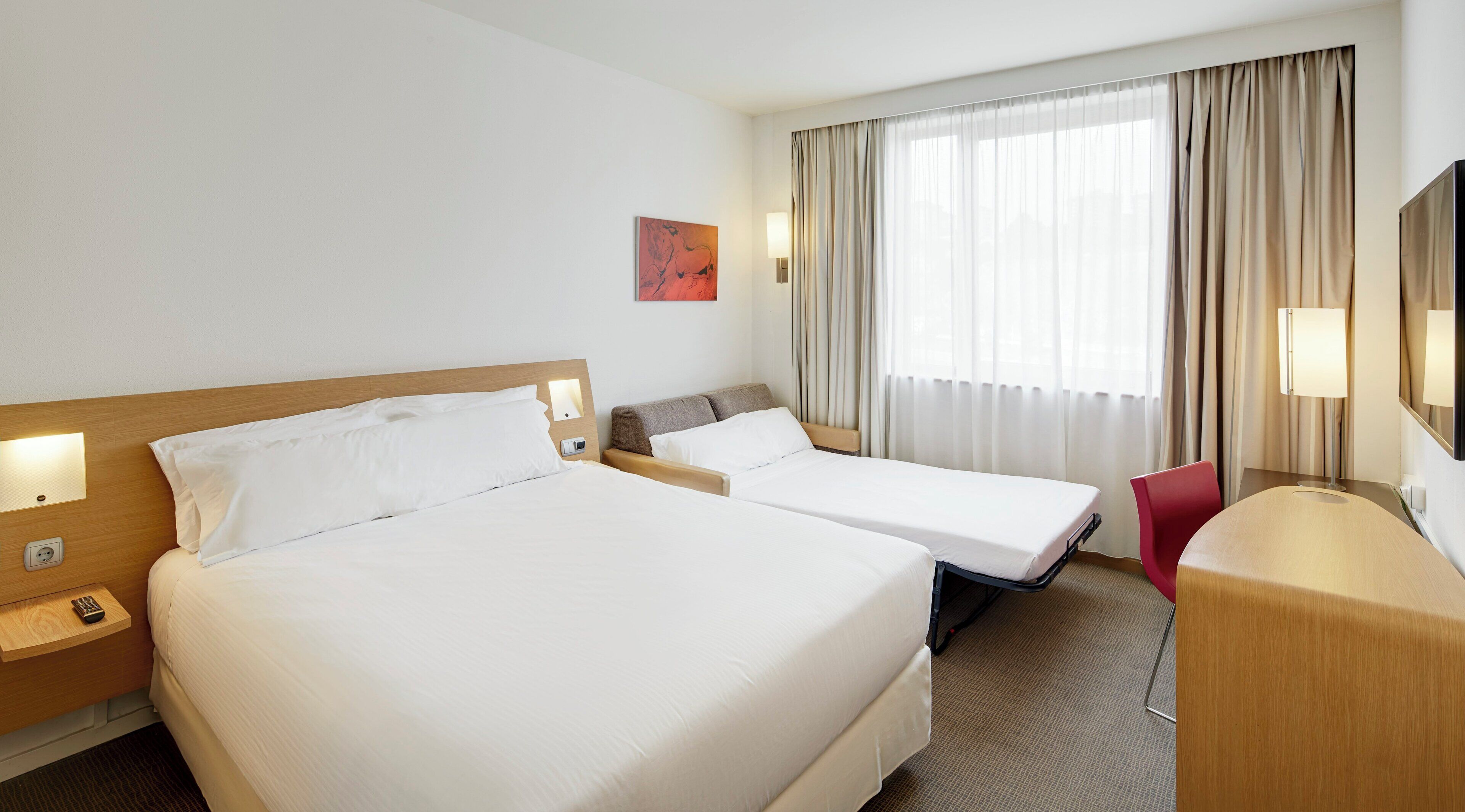 Minibar, in-room safe, desk, blackout drapes