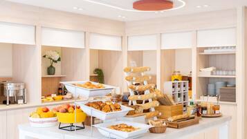 Daily continental breakfast for a fee