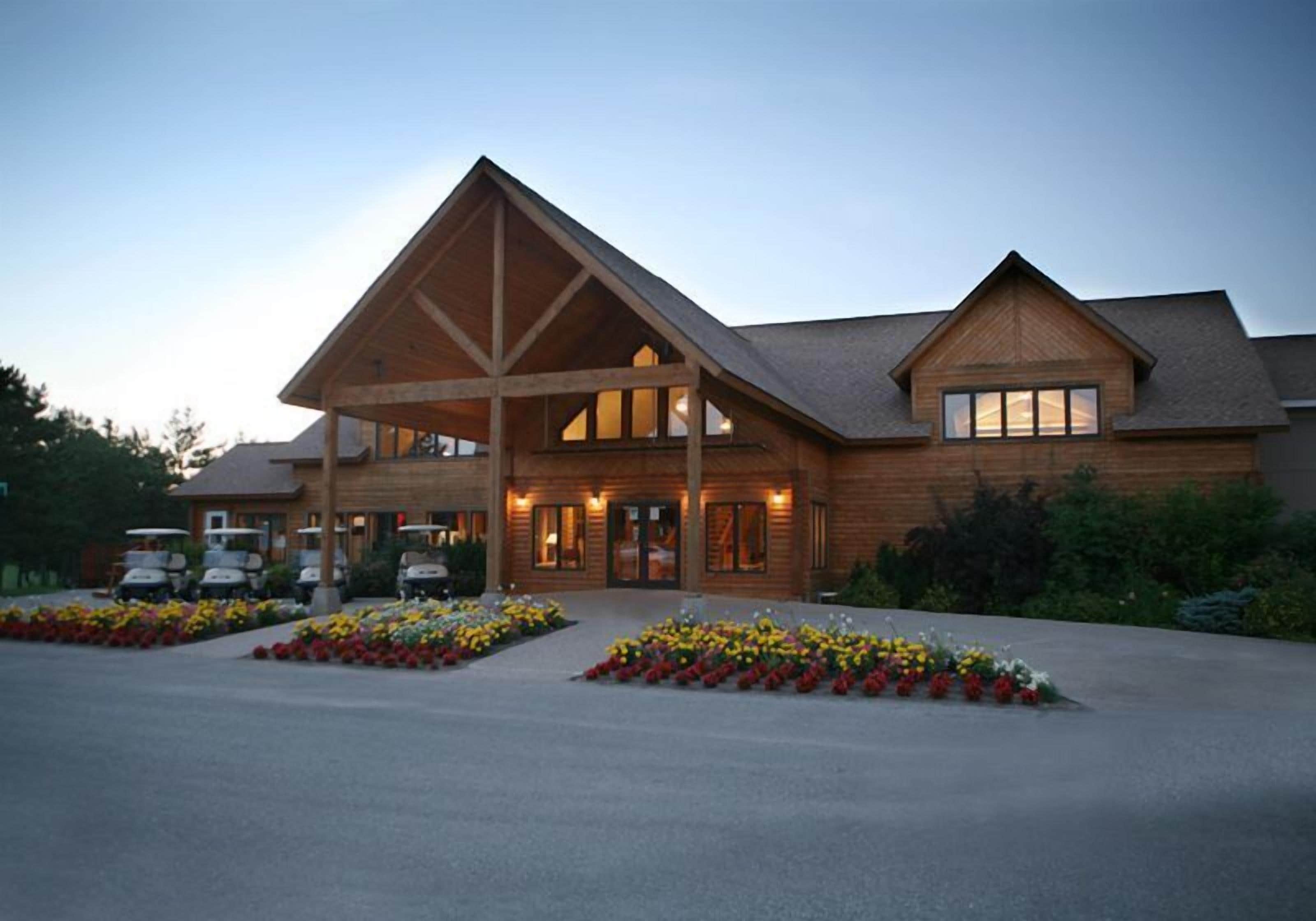 Front of property - evening/night