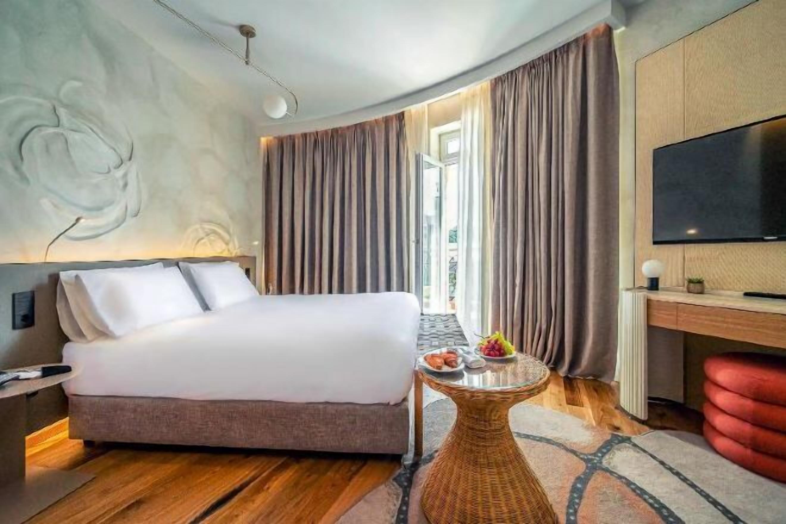 1 habitación, caja de seguridad en la habitación y cortinas blackout 