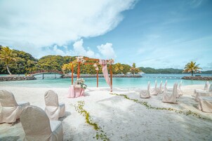 Área de bodas al aire libre