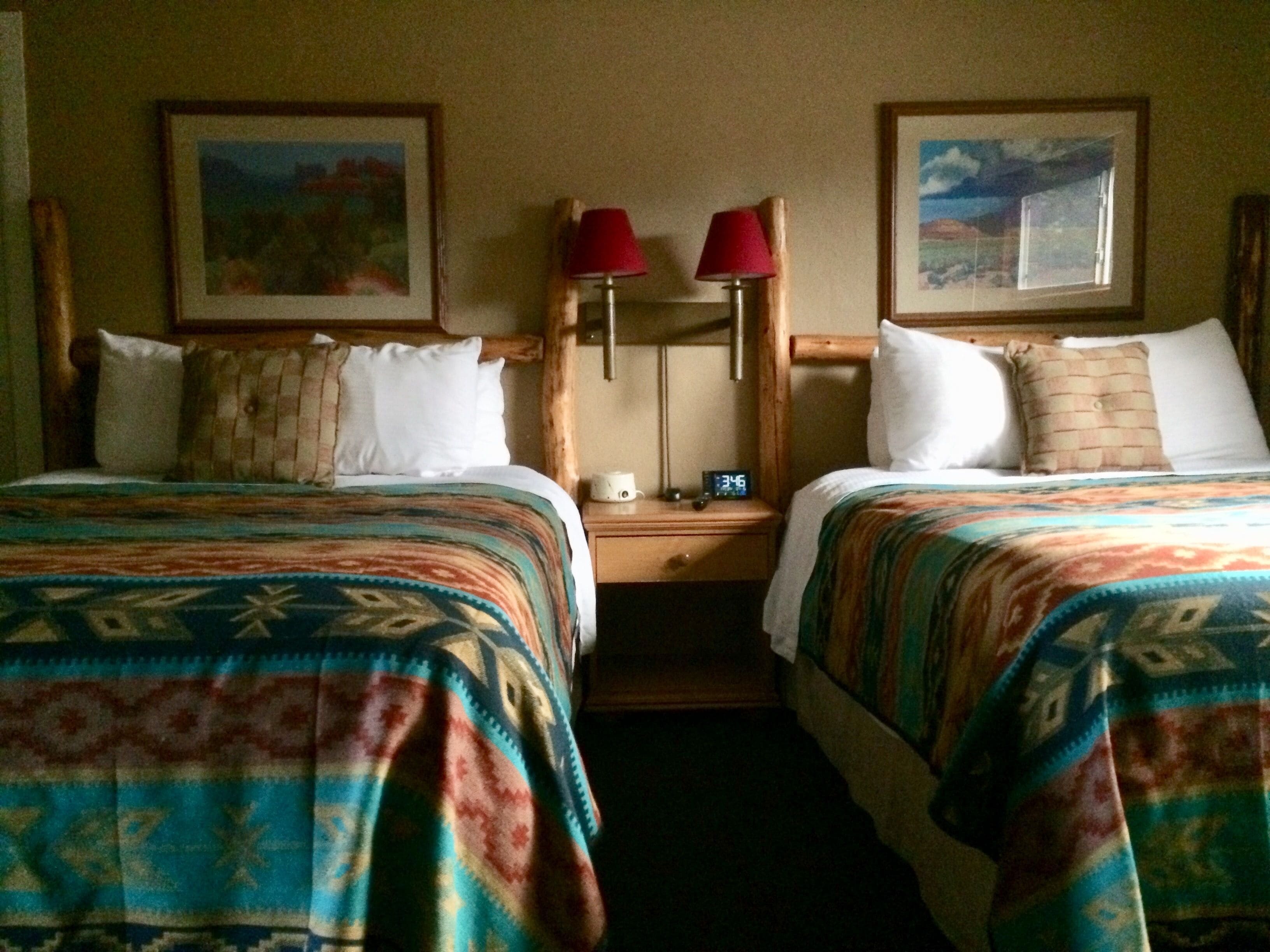 standard room, 2 queen beds | iron/ironing board, free wifi, bed sheets