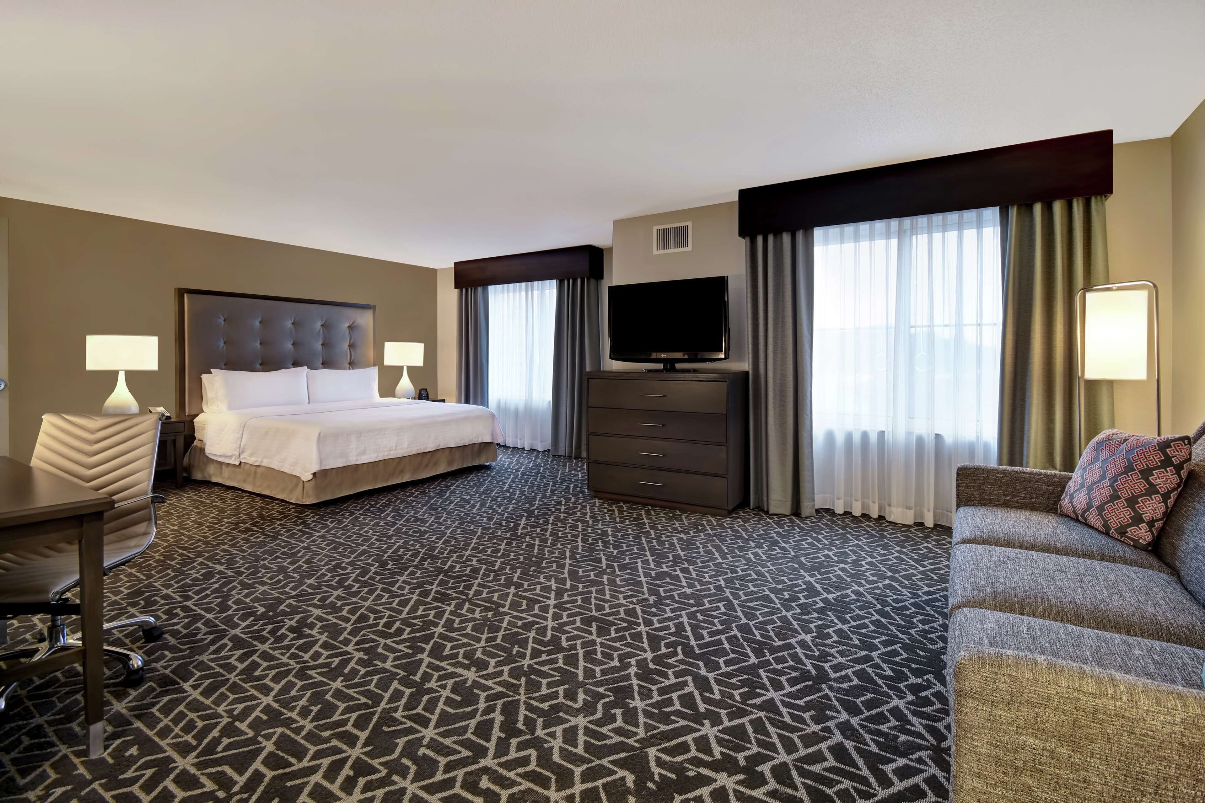 Hypo-allergenic bedding, down duvets, Select Comfort beds, in-room safe