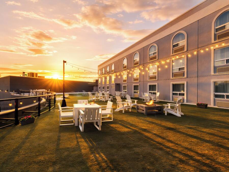 Rooftop terrace