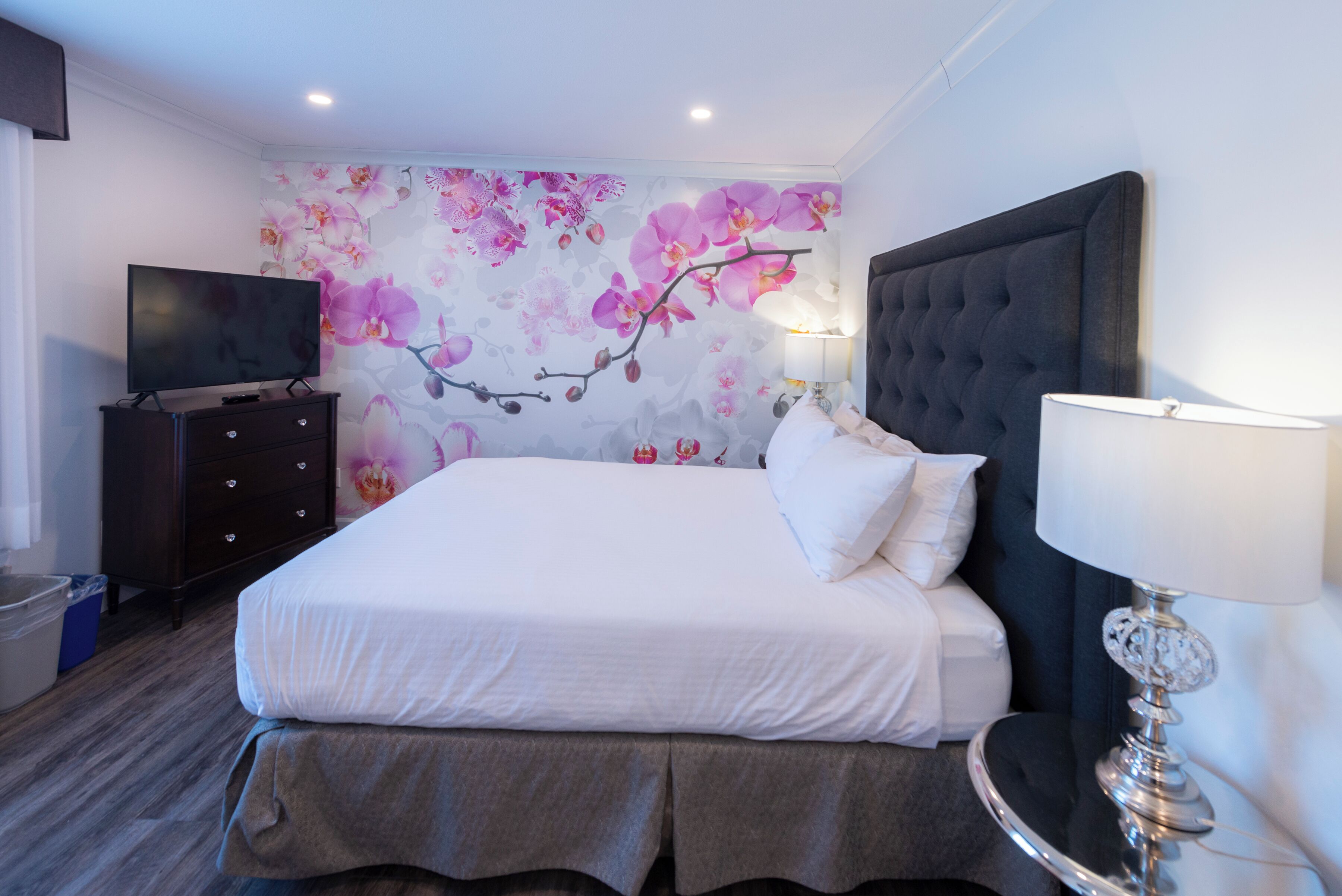 Design Δωμάτιο, 1 Queen Κρεβάτι | Κλινοσκεπάσματα υψηλής ποιότητας, κουρτίνες συσκότισης 