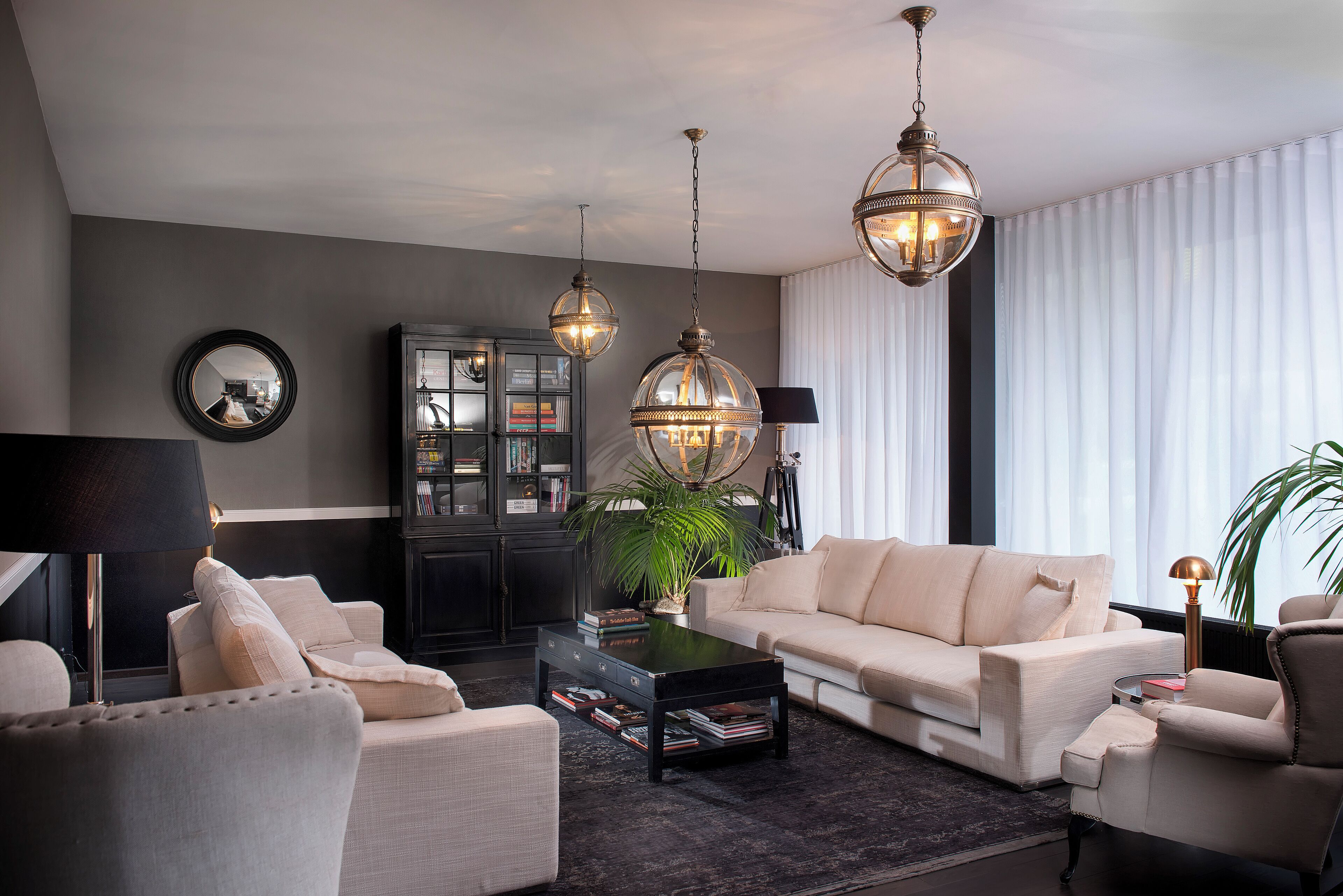 Sala de estar en el lobby