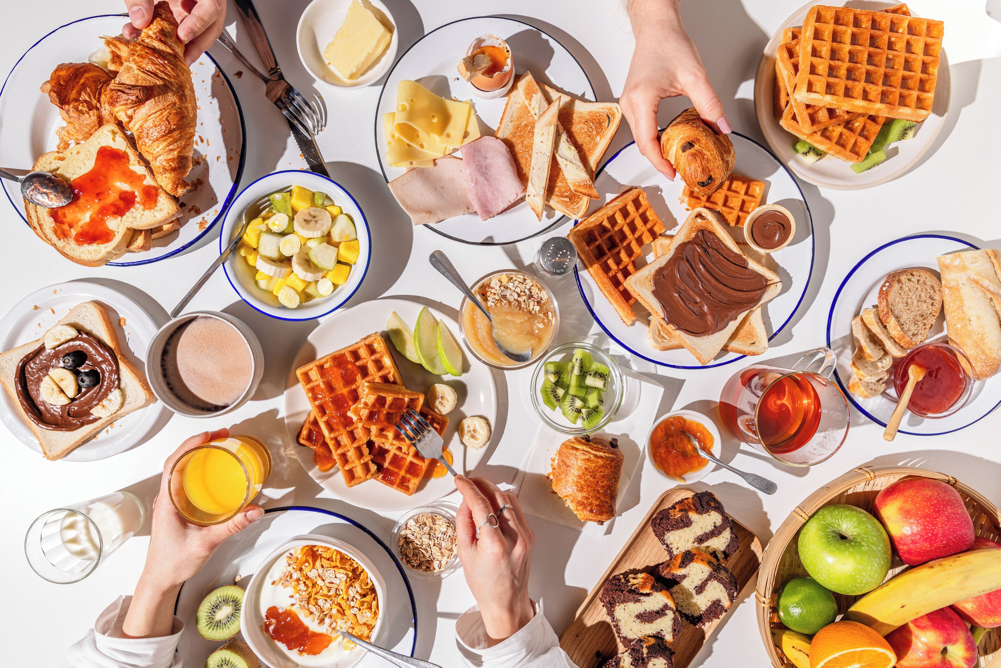 daily buffet breakfast (eur 7.50 per person)