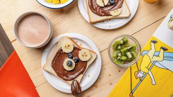 Daily buffet breakfast (EUR 8.90 per person)