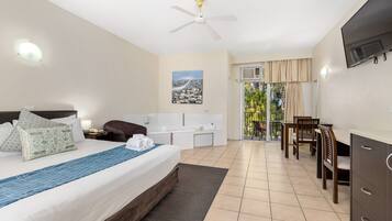 Kamer (King Spa) | Verduisterende gordijnen, geluiddichte muren