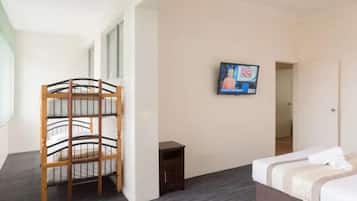 Self Contained Apartment with separated bedroom - 5 pax | Blackout drapes, soundproofing, iron/ironing board, cribs/infant beds