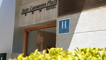 Entrée de l’hébergement
