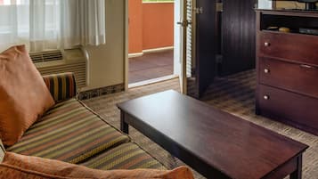 Bureau, espace de travail pour ordinateur portable, rideaux occultants