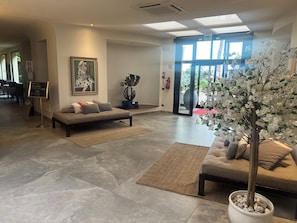 Lobby sitting area