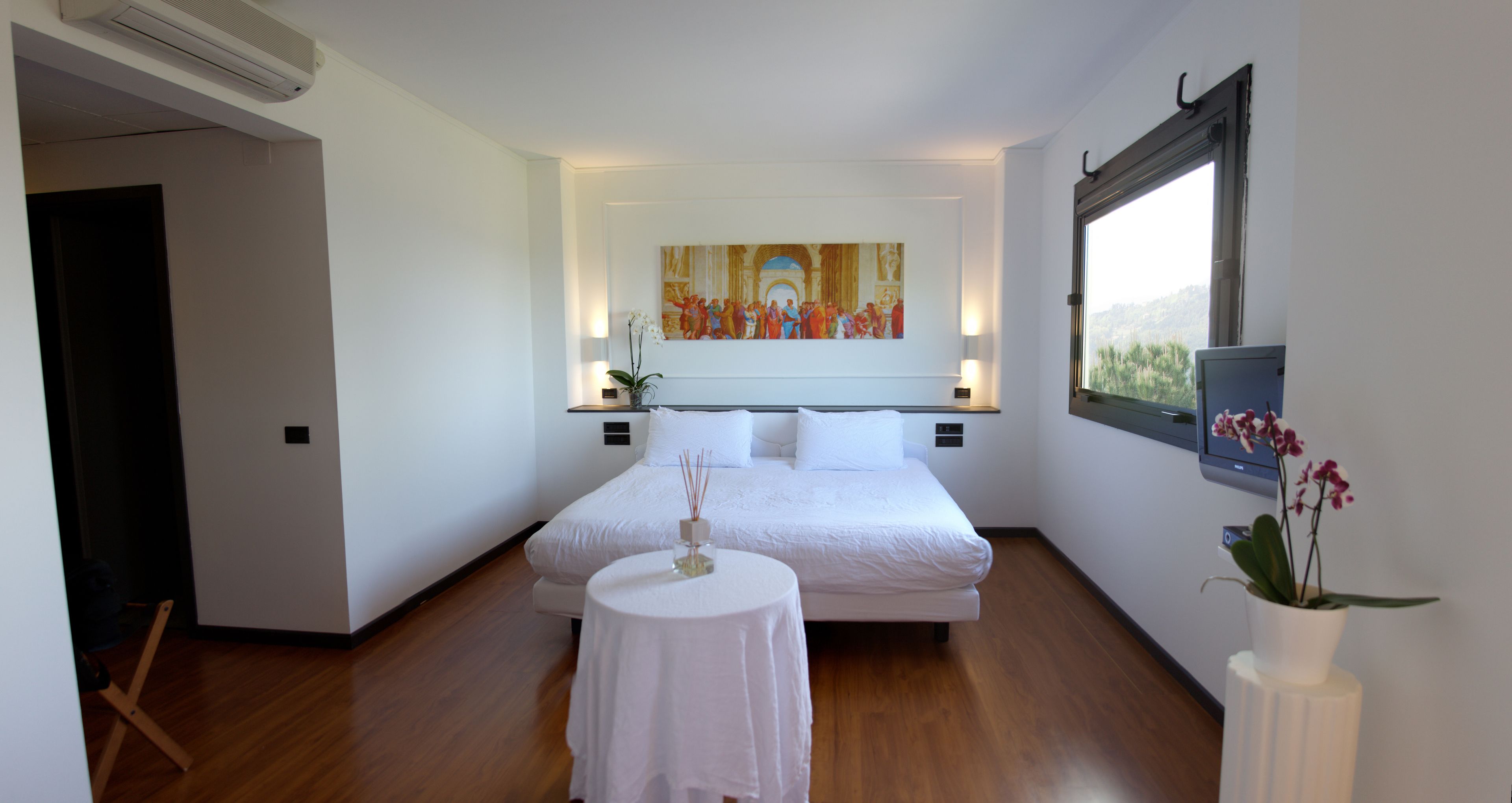 junior triple room, 2 bathrooms, hill view | premium bedding, minibar, in-room safe, desk