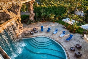 Indoor pool, seasonal outdoor pool, sun loungers - Hotel Residence Arcobaleno (Palmi)