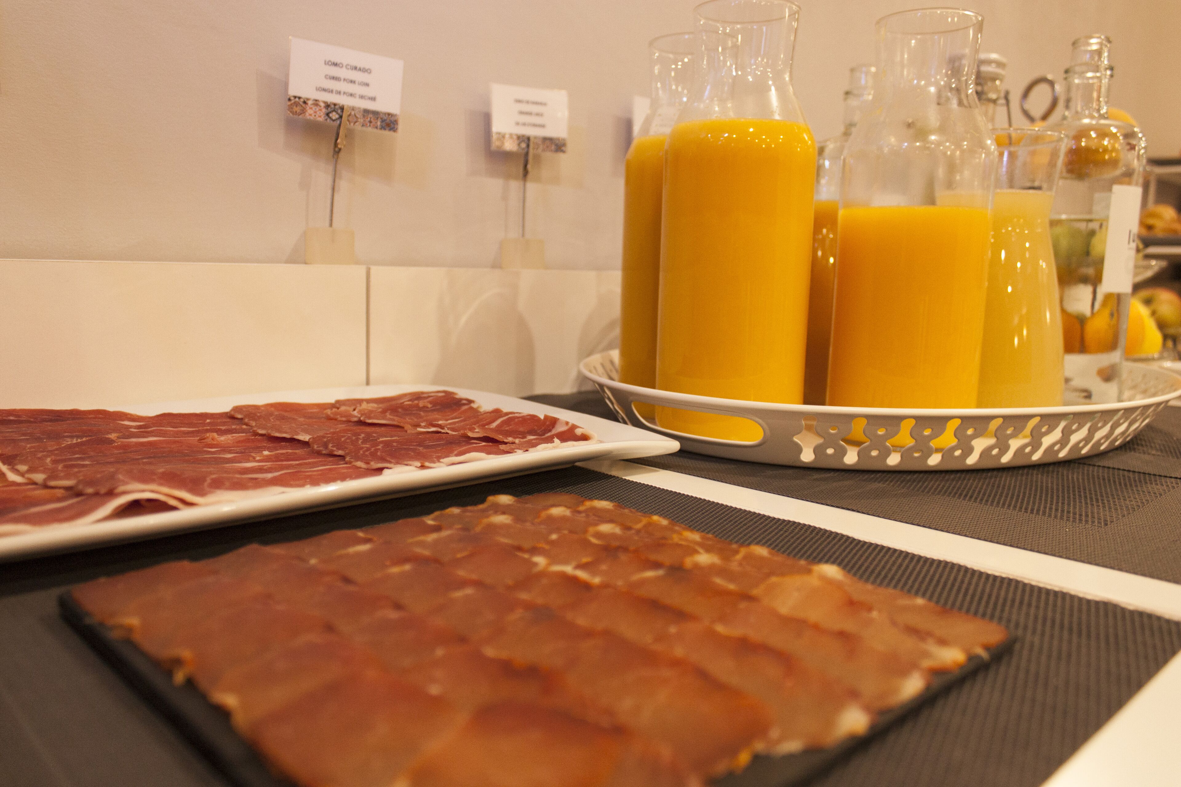 daily buffet breakfast (eur 9.90 per person)