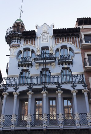 Façade de l’hébergement