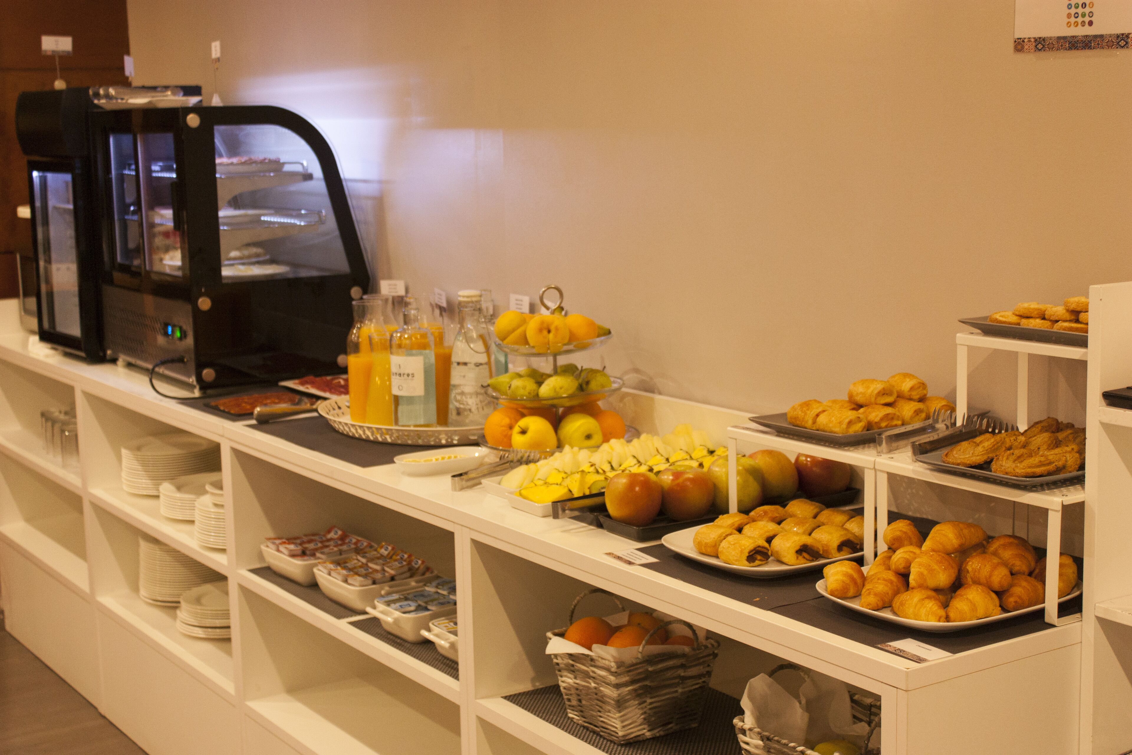 daily buffet breakfast (eur 9.90 per person)
