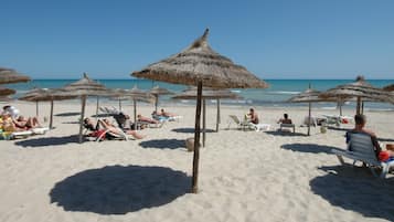 Privatstrand in der Nähe, Massagen am Strand