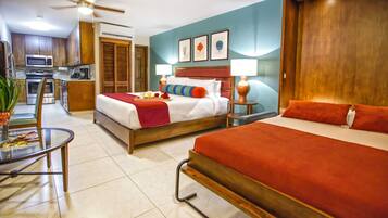 Deluxe Studio Plus with Fully Equipped Kitchen | Literie de qualité supérieure, matelas mémoire de forme