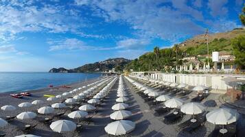 Privatstrand in der NĂ€he, Shuttle zum Strand