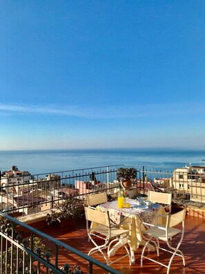 Terrasse sur le toit