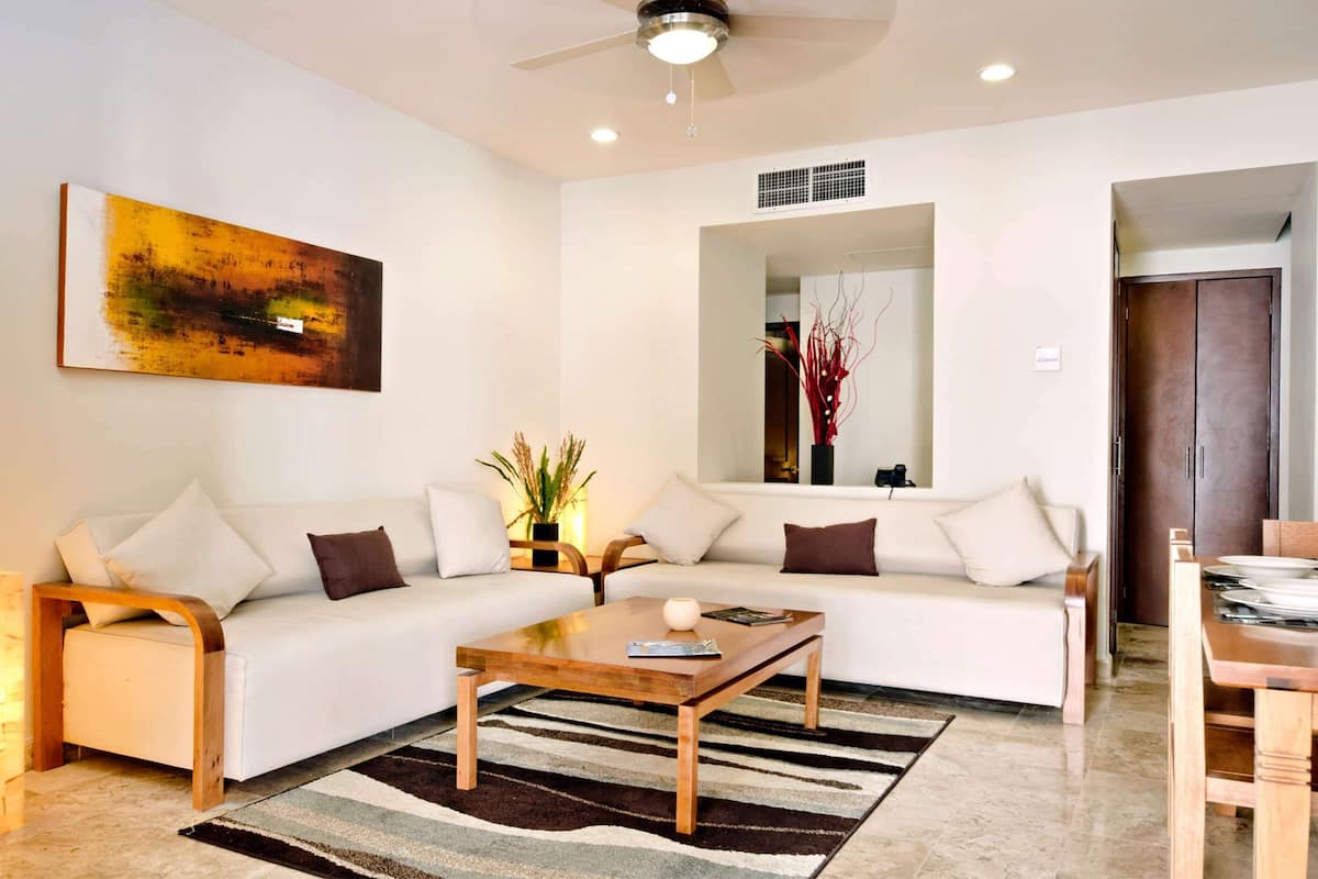 Suite, 3 Bedrooms | Egyptian cotton sheets, premium bedding, pillow-top beds, in-room safe
