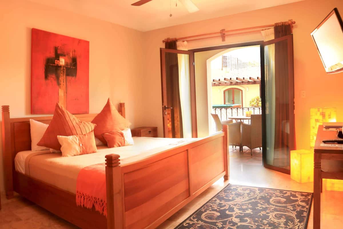 Suite estudio superior (Penthouse) | Sábanas de algodón egipcio y ropa de cama de alta calidad