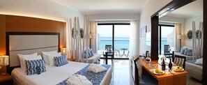 Premium bedding, minibar, in-room safe, free cots/infant beds