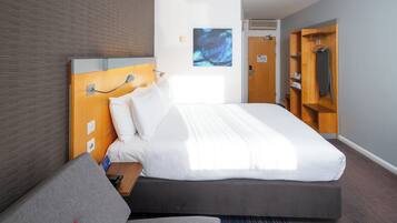 Desk, iron/ironing board, free cots/infant beds, free WiFi