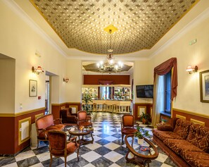 Lobby sitting area