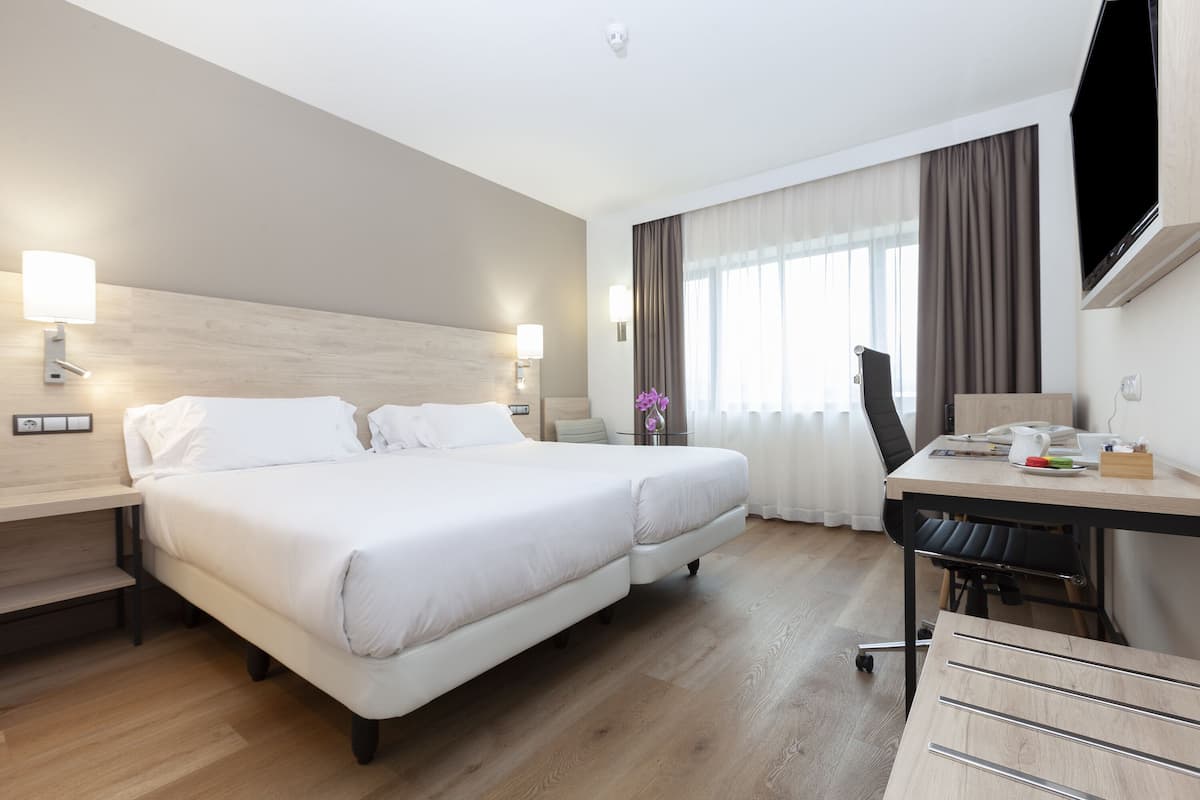 1 soveværelse, premium-sengetøj, dundyner, minibar