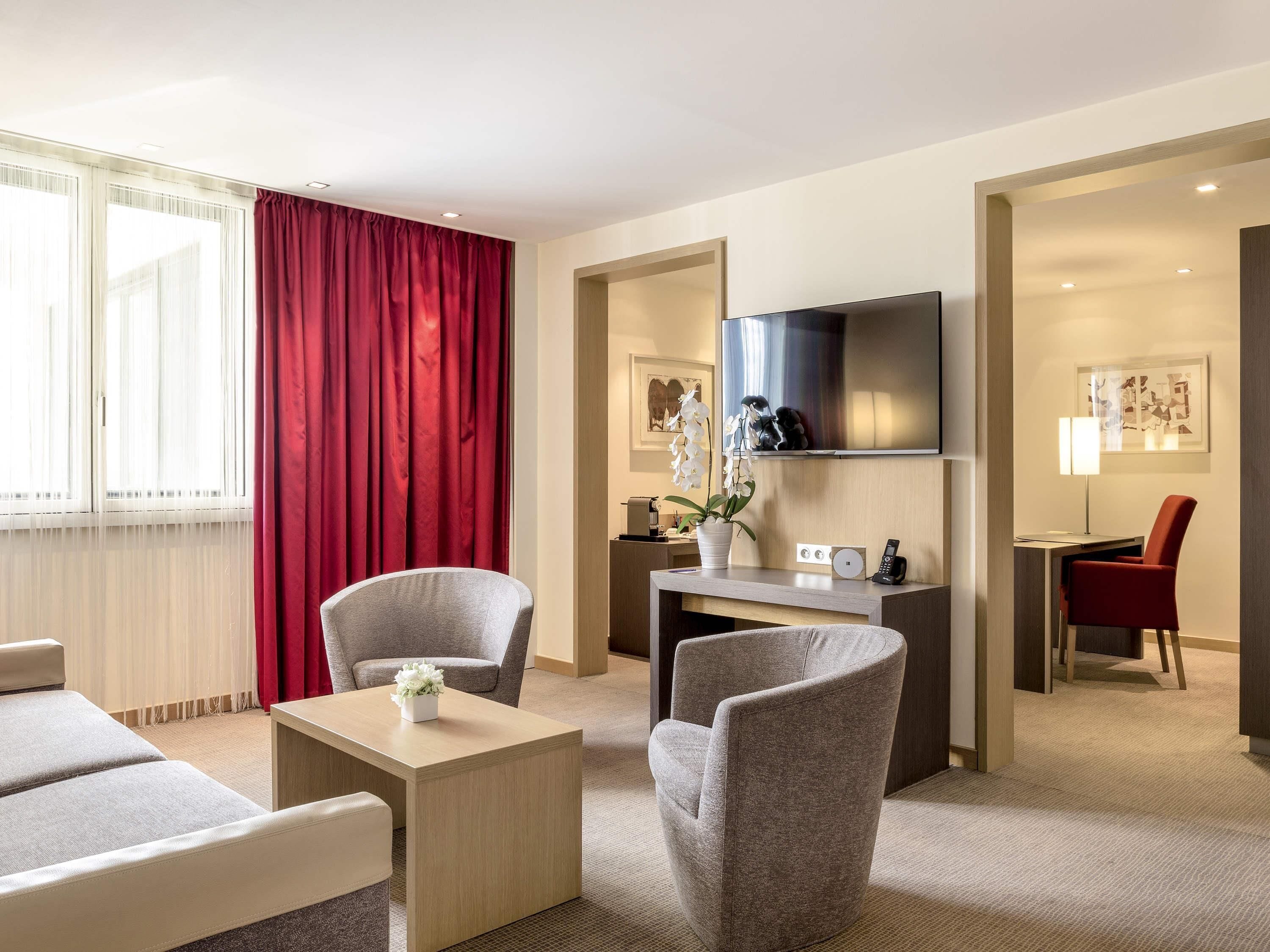 Suite Junior, 1 lit double et 1 canapé-lit