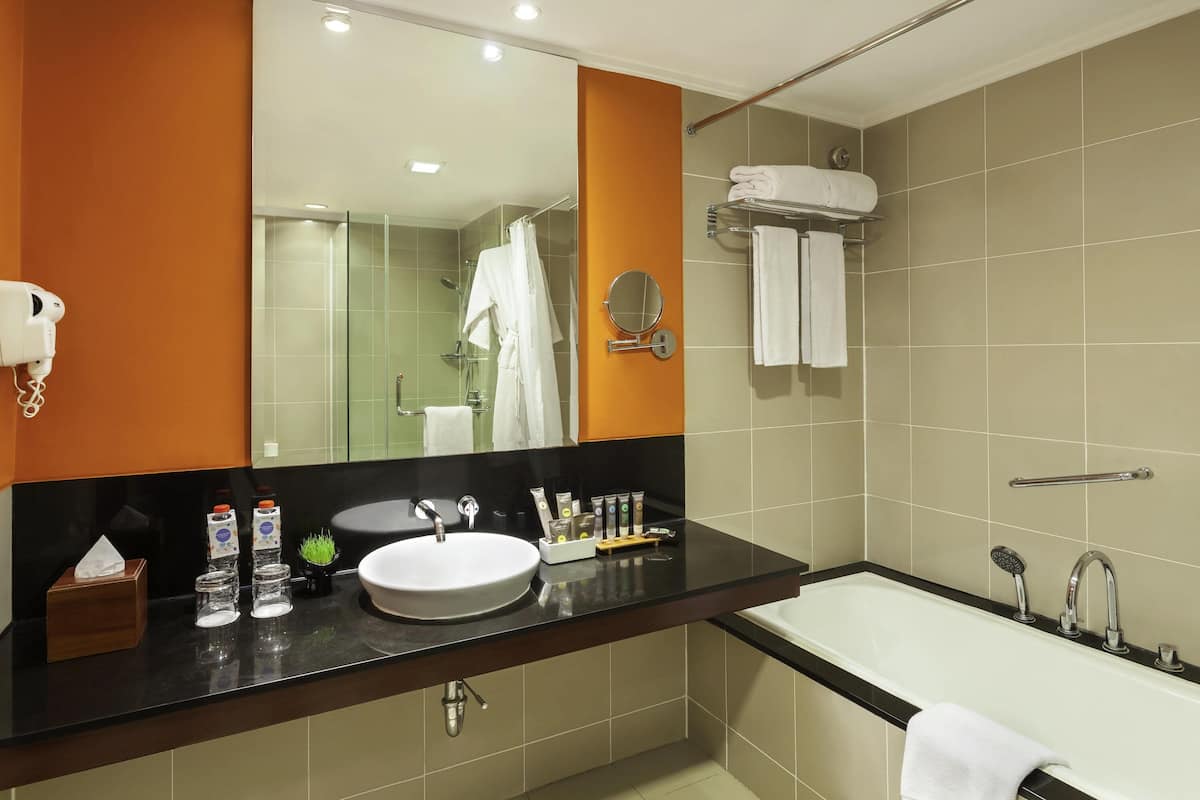 In-room safe, desk, blackout drapes, soundproofing