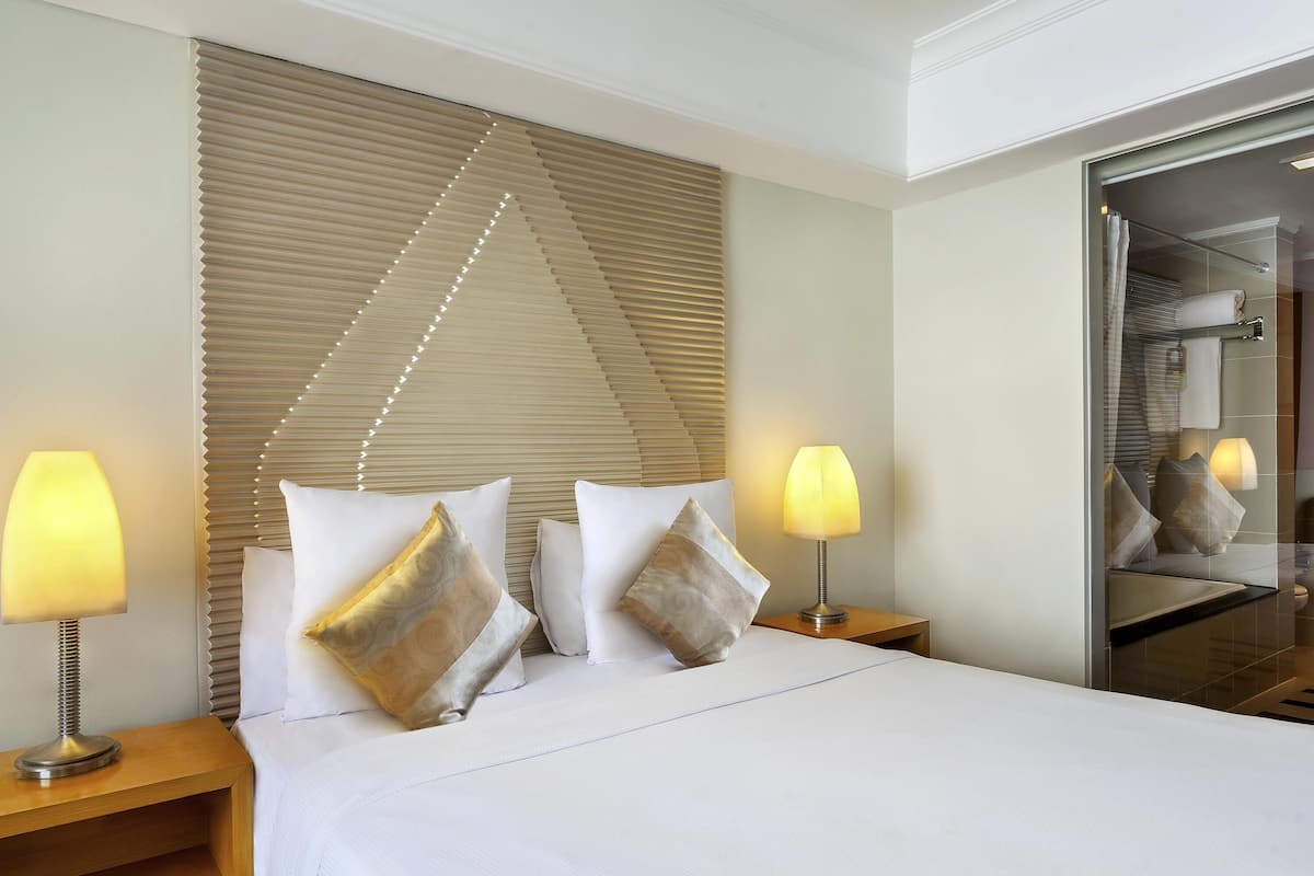 In-room safe, desk, blackout curtains, soundproofing