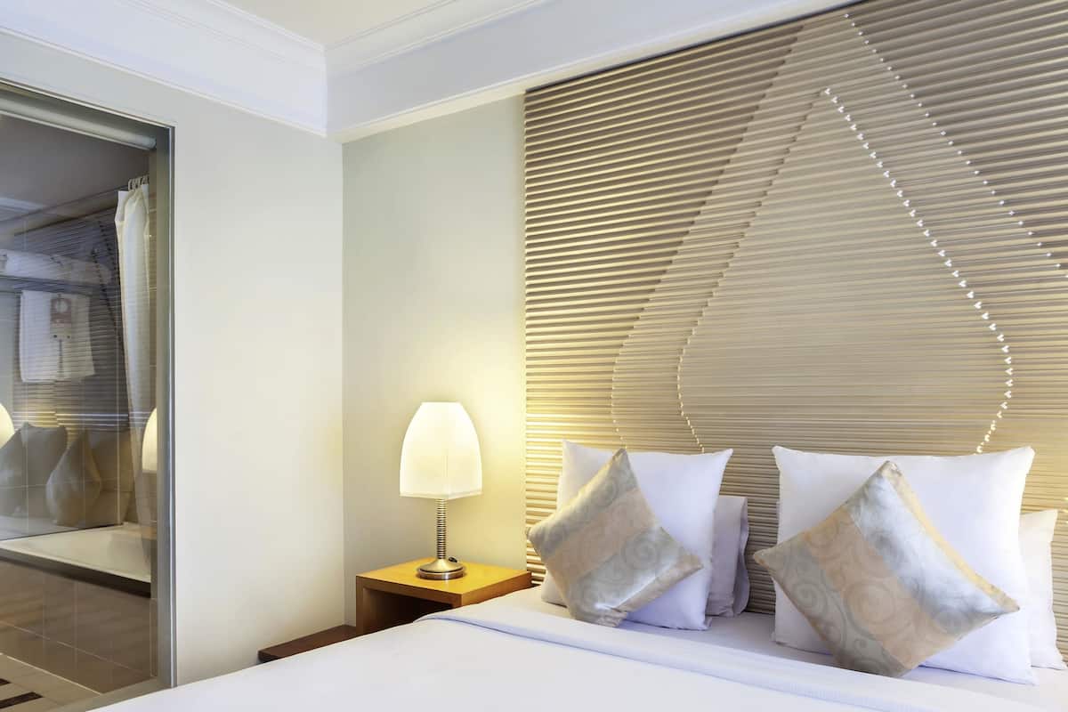 In-room safe, desk, blackout curtains, soundproofing