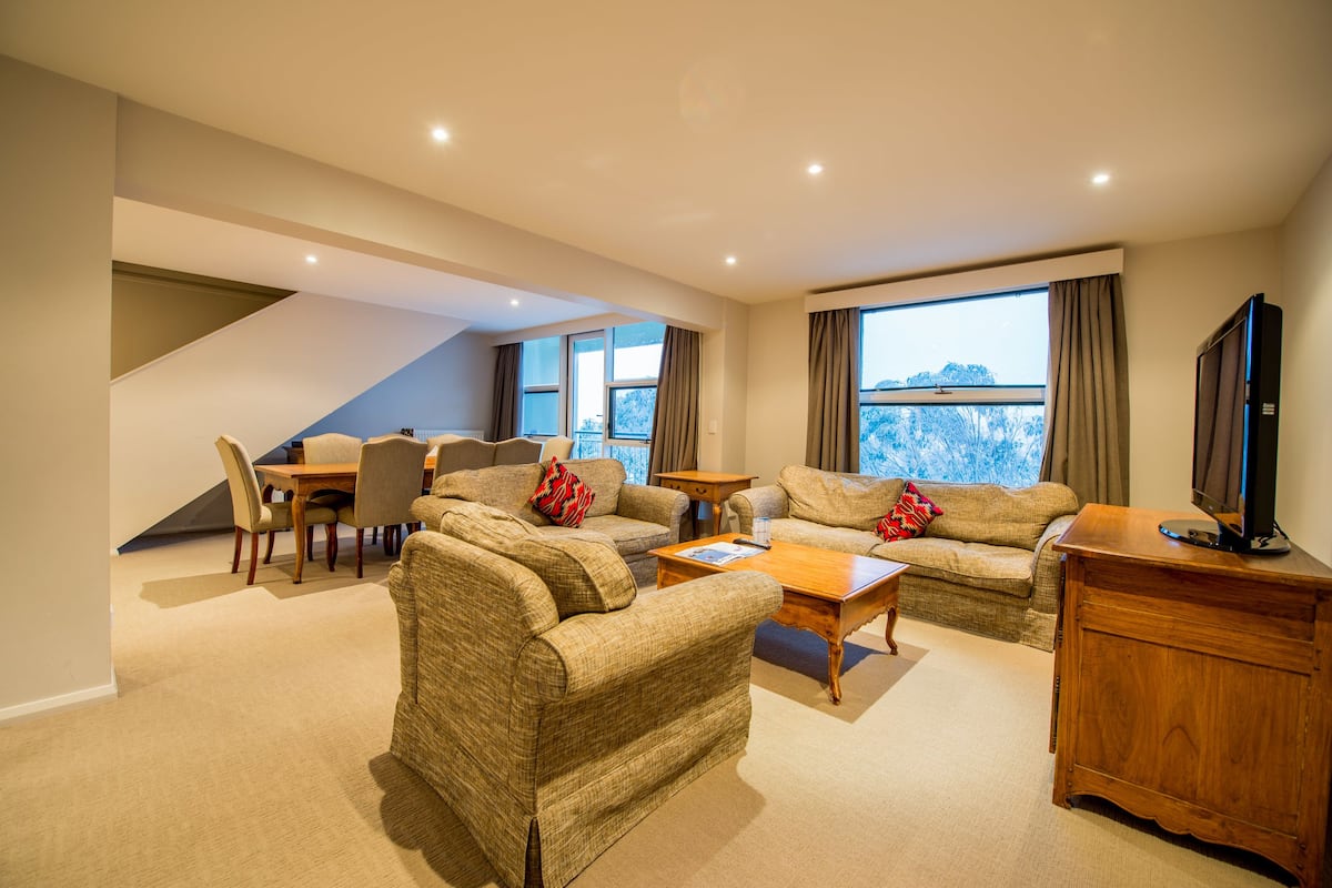 Chamois Two Bedroom Apartment | Living area | TV