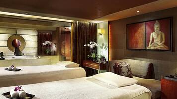 Sauna, hydrotherapy, aromatherapy, 9 treatment rooms