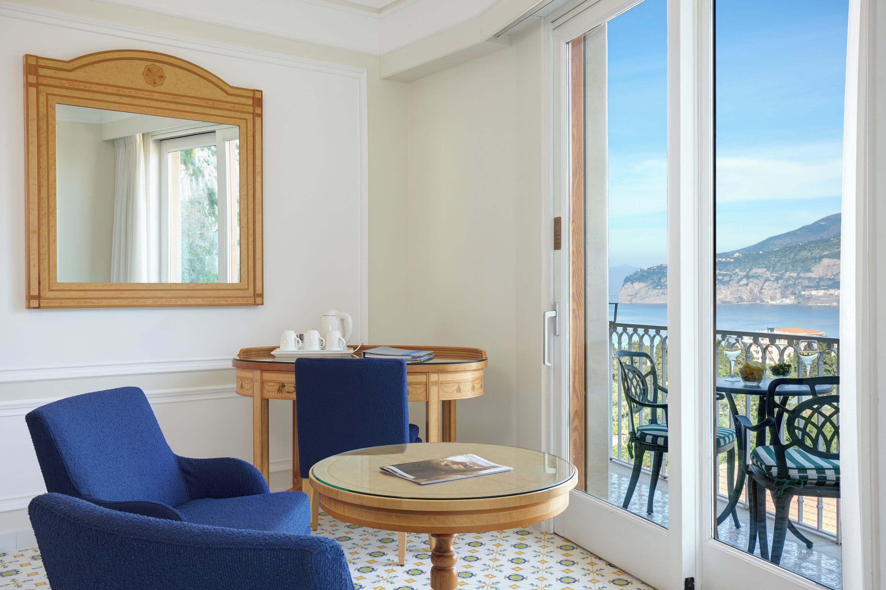 prestige double or twin room, balcony, sea view | 1 bedroom, hypo-allergenic bedding, minibar, in-room safe