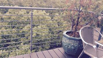 Dreibettzimmer | Blick vom Balkon