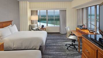 Premium bedding, in-room safe, desk, iron/ironing board
