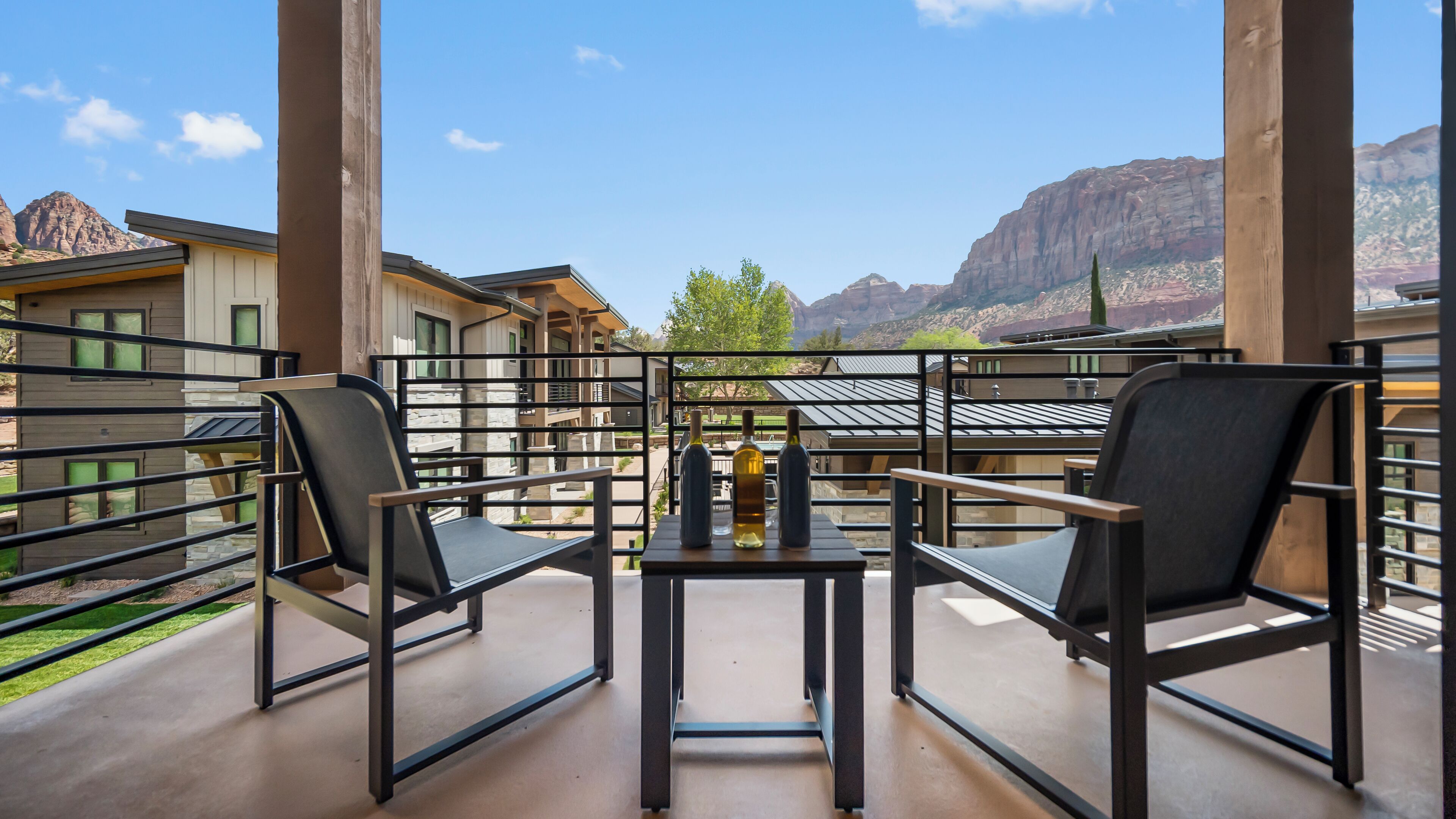 luxury villa, kitchen, mountain view | view from room
