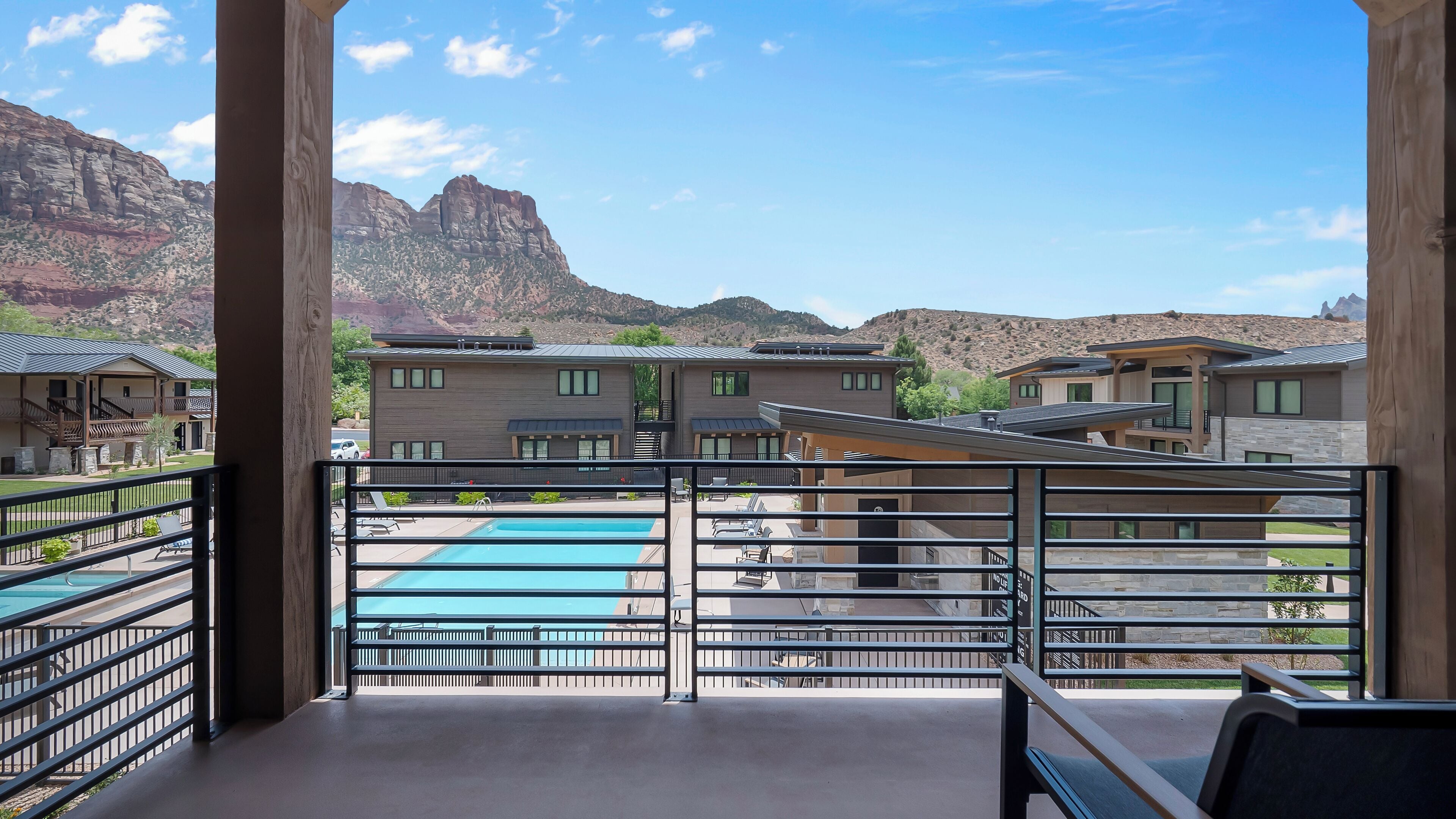 luxury villa, kitchen, mountain view | view from room