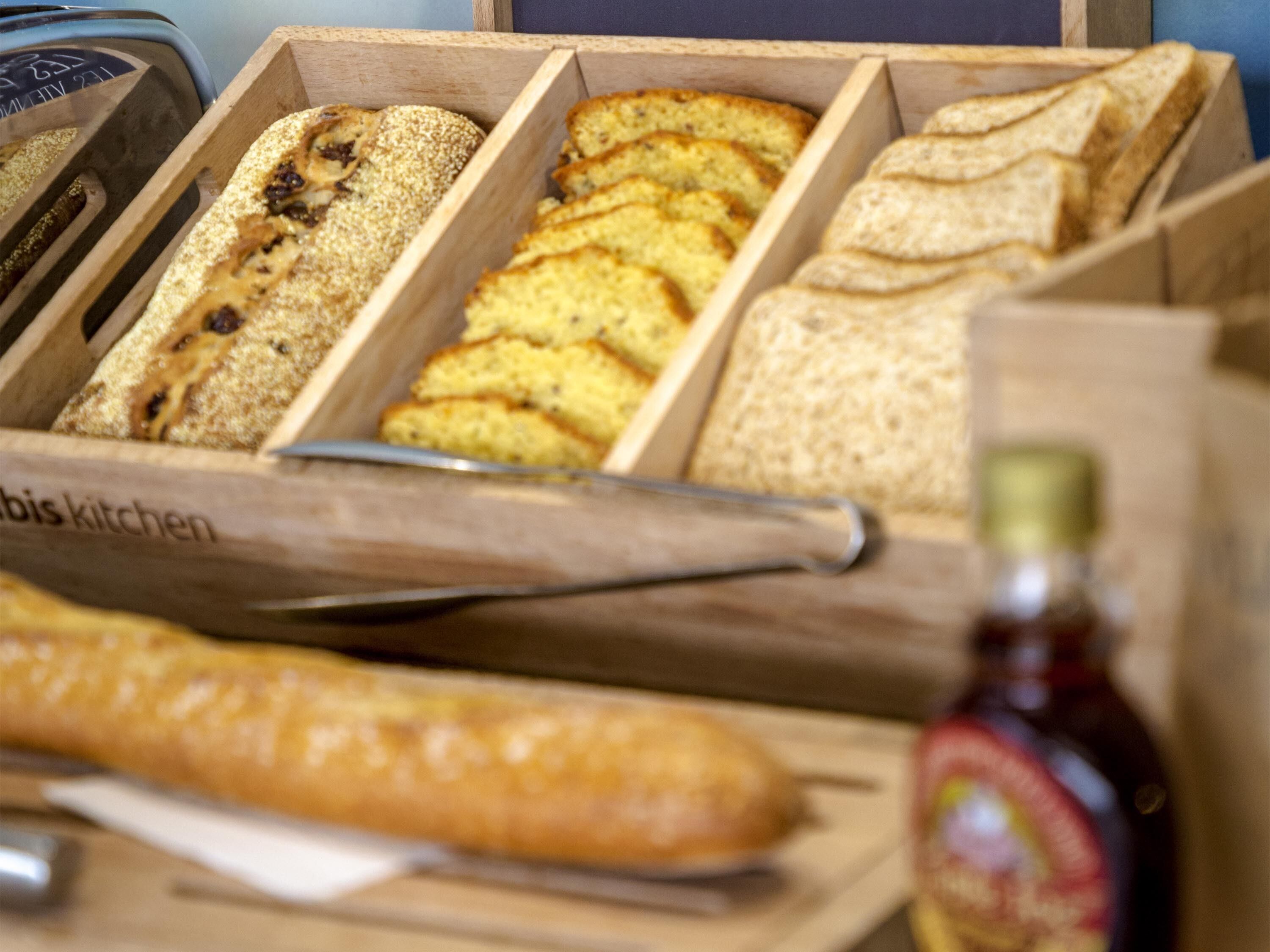 daily buffet breakfast (eur 18.50 per person)