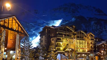 Façade de l’hébergement - soirée/nuit