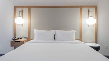 1 bedroom, premium bedding, desk, blackout drapes