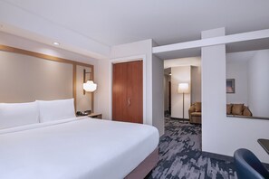 Premium bedding, desk, blackout curtains, iron/ironing board - Fairfield Inn and Suites by Marriott Denton (Denton)
