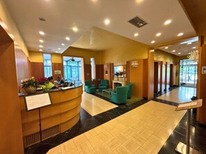 Lobby sitting area