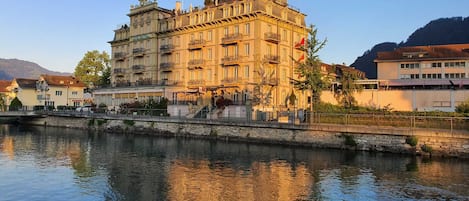 Façade de l’hébergement